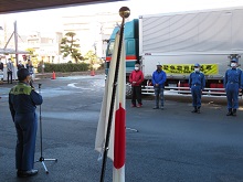 令和6年能登半島地震に係る被災地応援物資運搬車両 出発式2